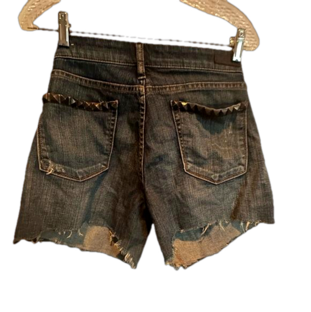 Blank NYC Cutoff Jean Shorts with Studs | 28
